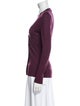 Tory Burch Merino Wool V-Neck Sweater