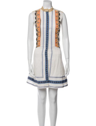 Tory Burch Striped Mini Dress