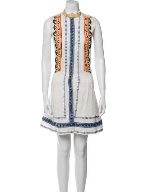 Tory Burch Striped Mini Dress