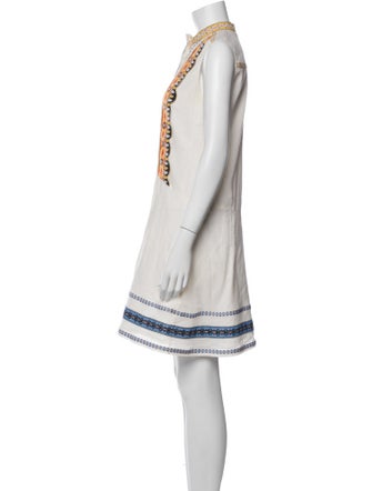 Tory Burch Striped Mini Dress