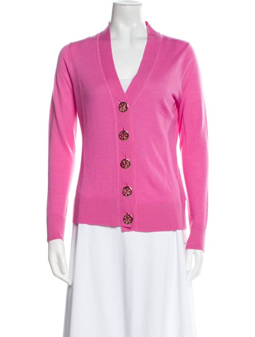 Tory Burch Wool V-Neck Sweater