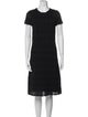 Tory Burch Merino Wool Knee-Length Dress