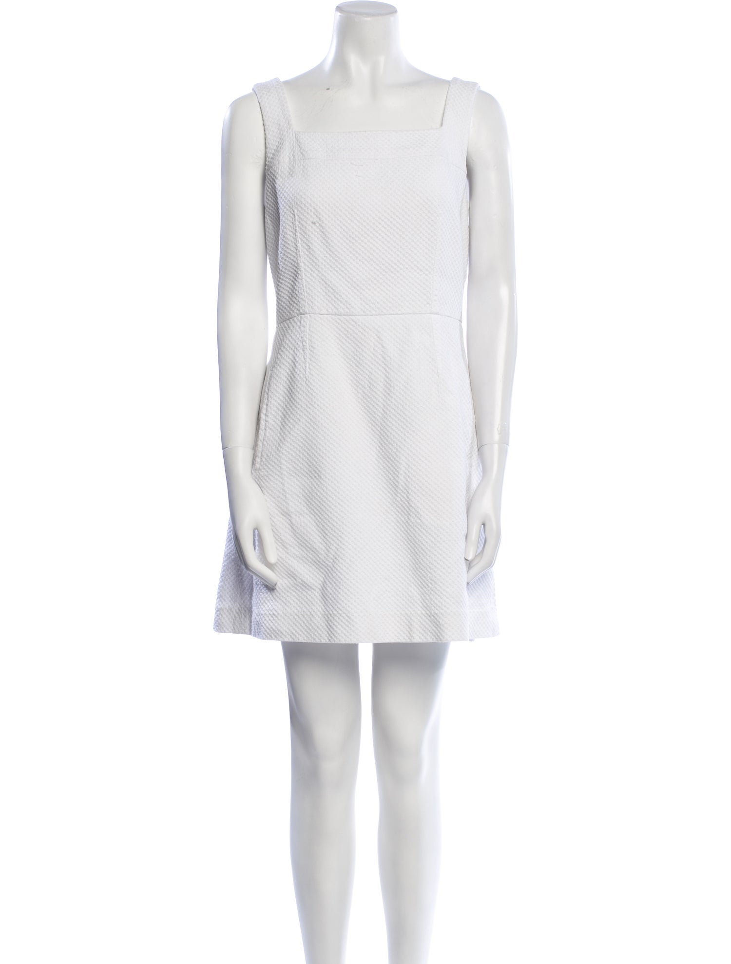 Tory Burch Square Neckline Mini Dress