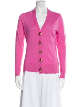 Tory Burch Wool V-Neck Sweater
