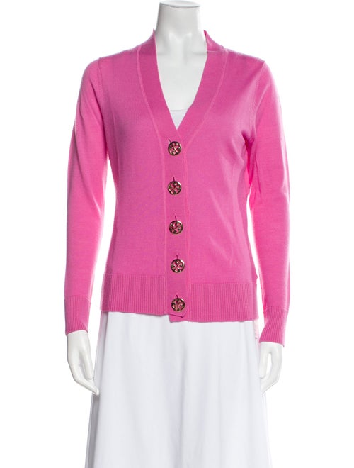 Tory Burch Wool V-Neck Sweater