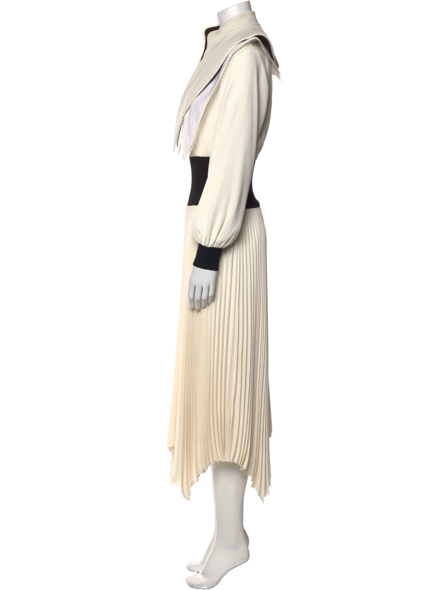 Tory Burch Mock Neck Midi Length Dress