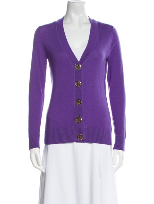 Tory Burch Merino Wool V-Neck Sweater