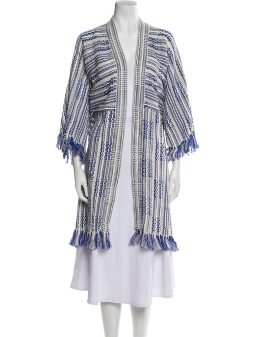 Tory Burch Linen Printed Sweater