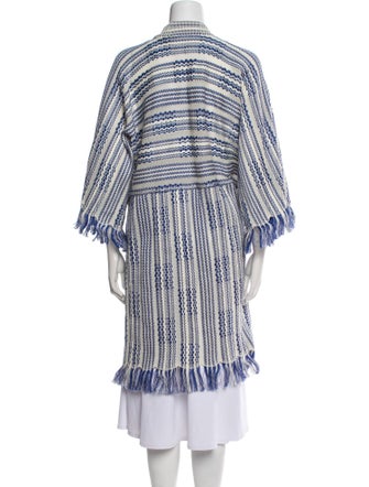 Tory Burch Linen Printed Sweater