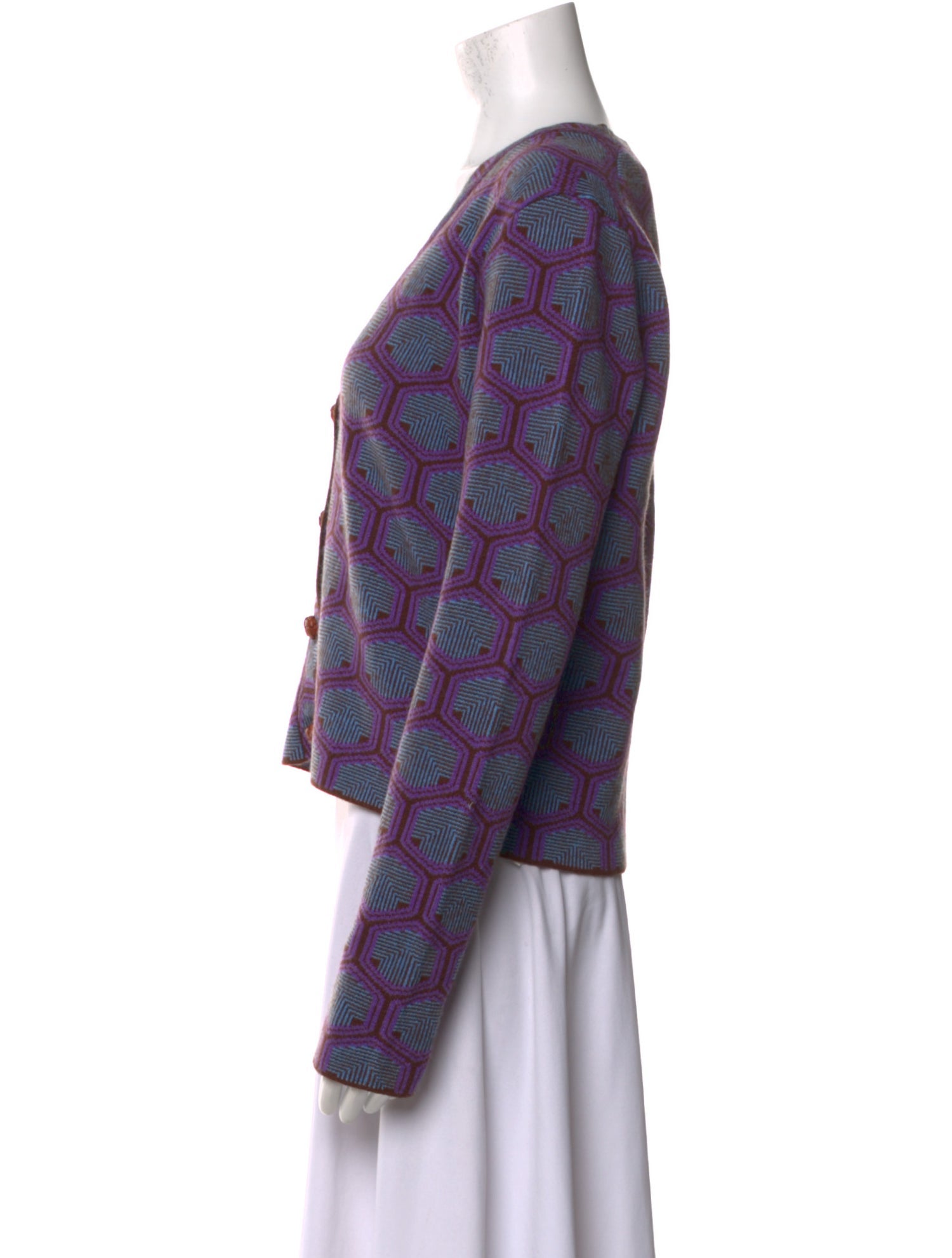 Tory Burch Wool Printed Sweater w/ Tags