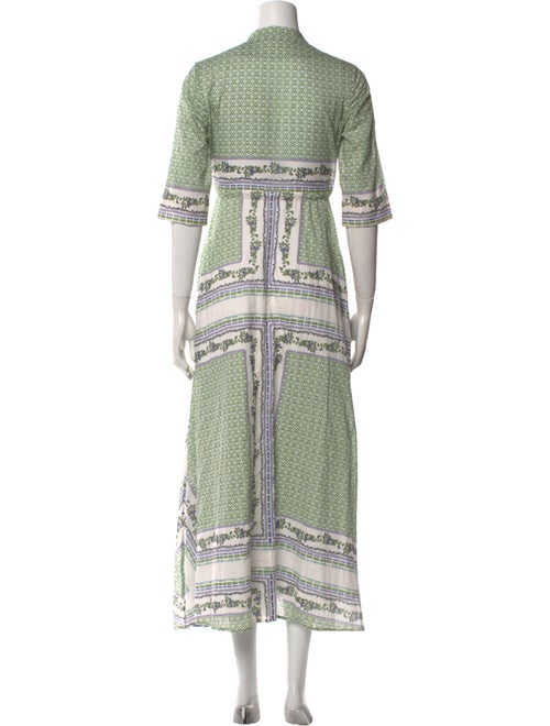 Tory Burch Paisley Print Long Dress