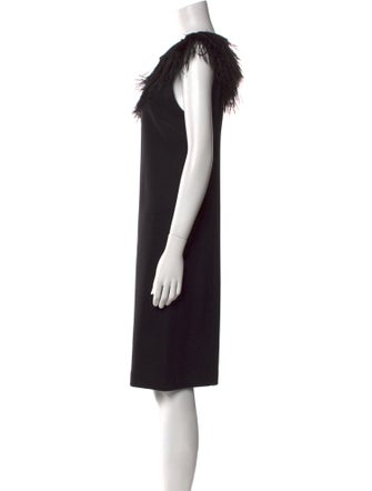 Tory Burch Crew Neck Knee-Length Dress
