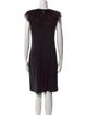 Tory Burch Crew Neck Knee-Length Dress