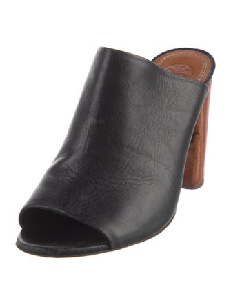 Tory Burch Leather Slides
