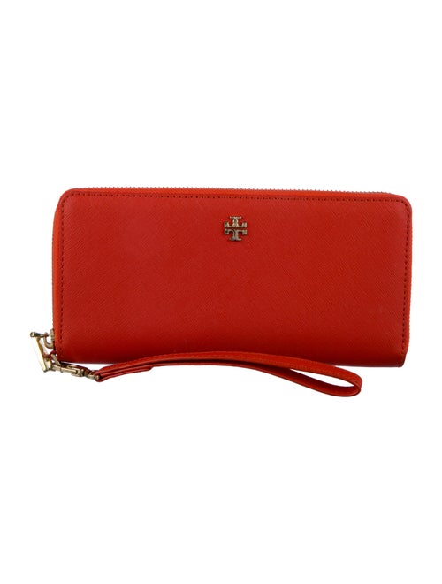 Tory Burch Saffiano Leather Wristlet