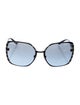 Tory Burch Oversize Gradient Sunglasses