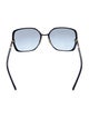 Tory Burch Oversize Gradient Sunglasses