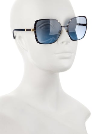 Tory Burch Oversize Gradient Sunglasses