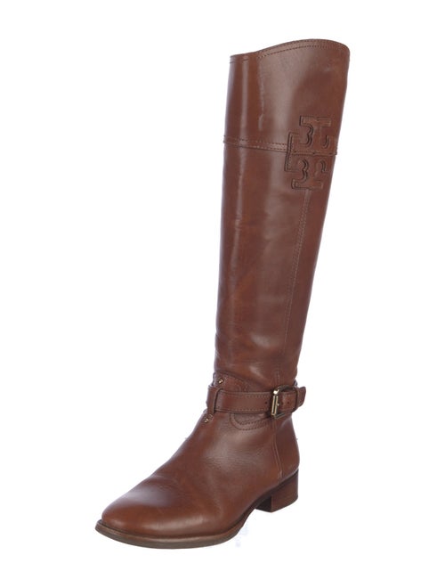 Tory Burch Leather Riding Boots