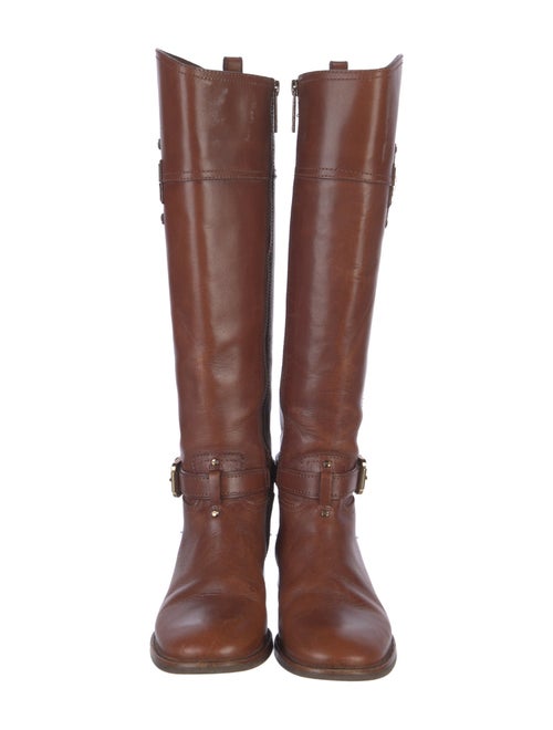 Tory Burch Leather Riding Boots