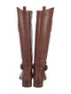 Tory Burch Leather Riding Boots