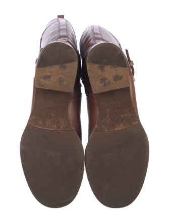 Tory Burch Leather Riding Boots