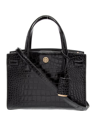 Tory Burch Embossed Leather Shoulder Bag