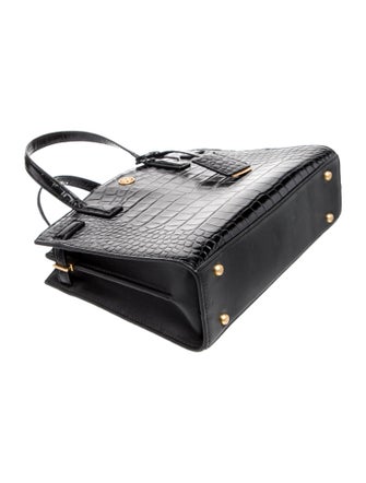 Tory Burch Embossed Leather Shoulder Bag