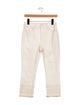 Tory Burch High-Rise Straight Leg Jeans