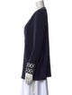 Tory Burch V-Neck Long Sleeve Tunic
