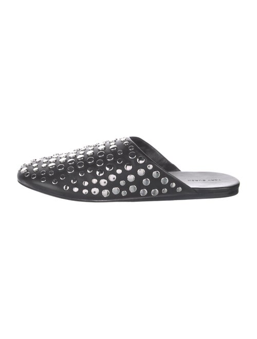Tory Burch Leather Mules