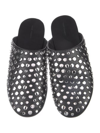 Tory Burch Leather Mules