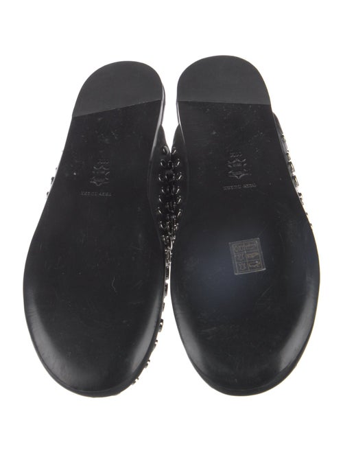 Tory Burch Leather Mules