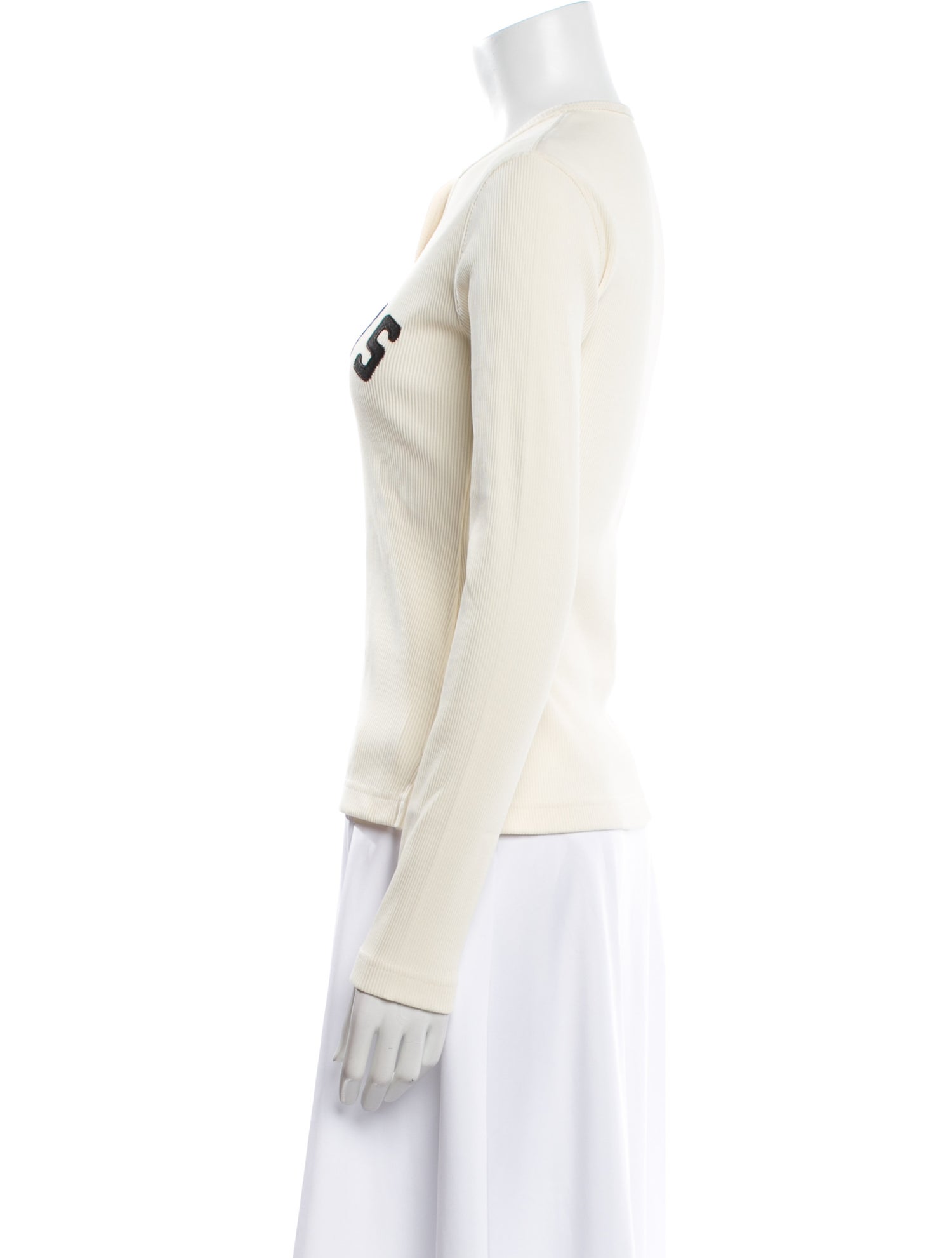 Tory Burch Graphic Print Crew Neck Sweatshirt