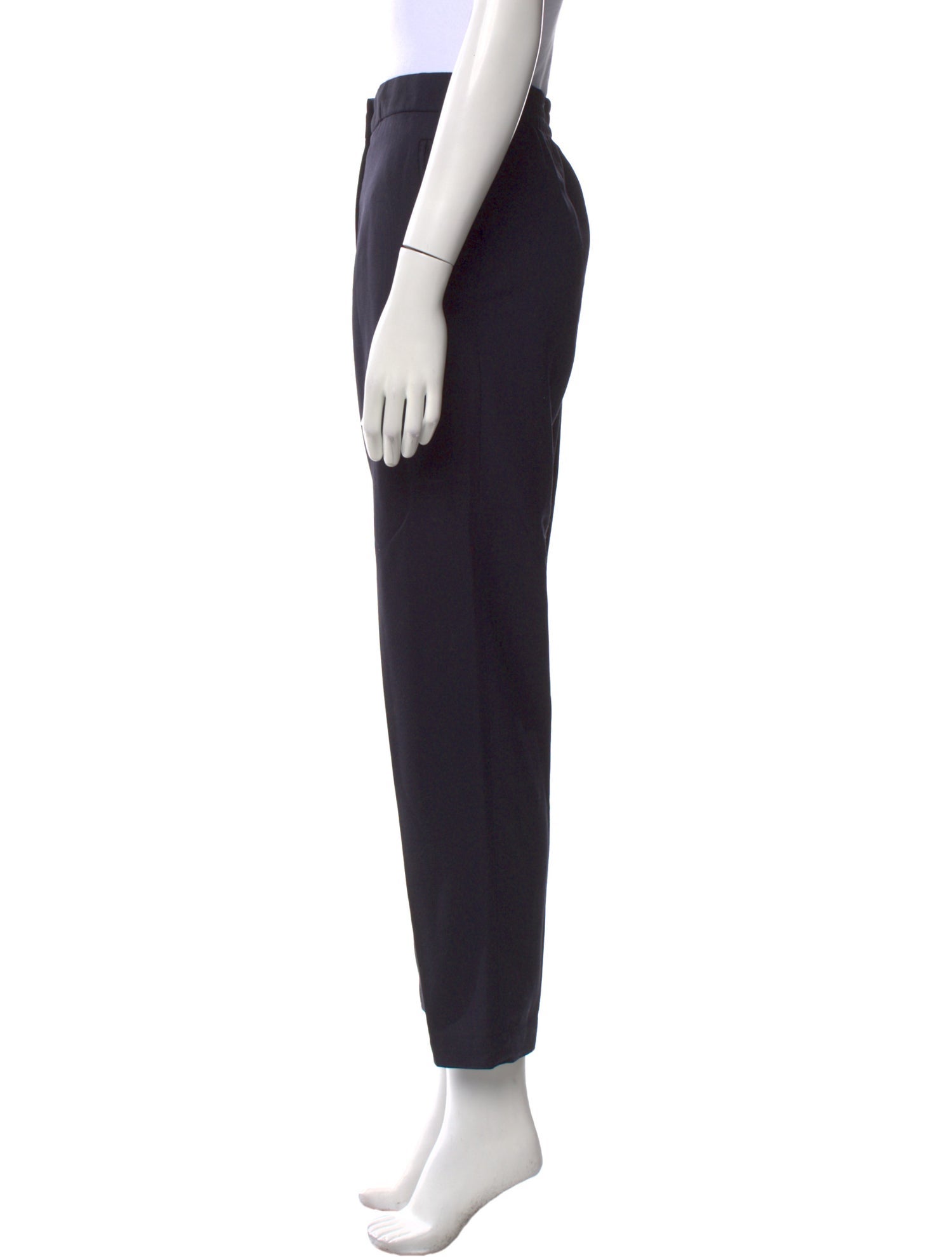 Tory Burch Wool Straight Leg Pants