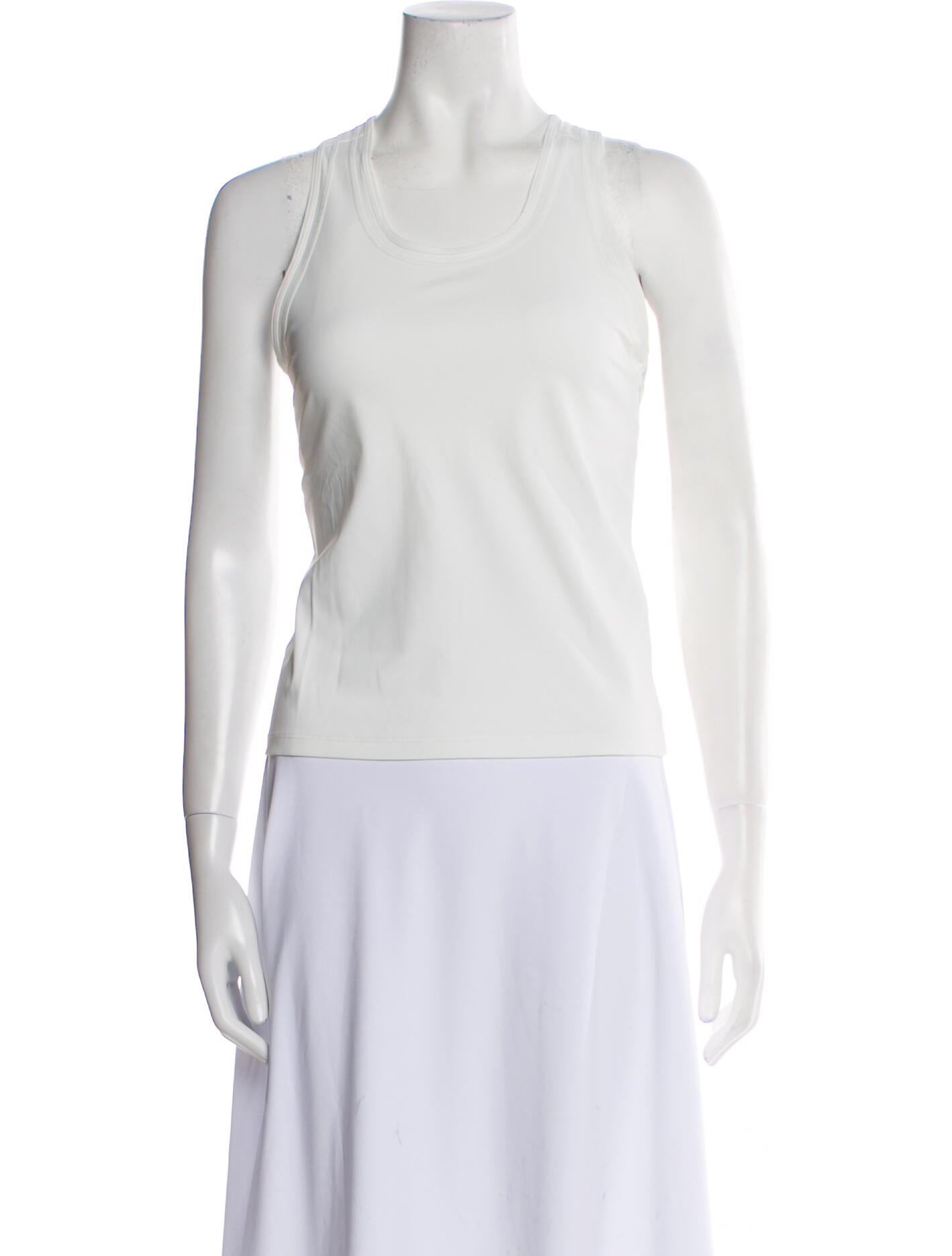 Tory Burch Scoop Neck Sleeveless Top