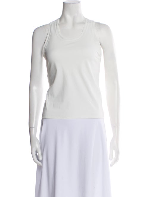 Tory Burch Scoop Neck Sleeveless Top