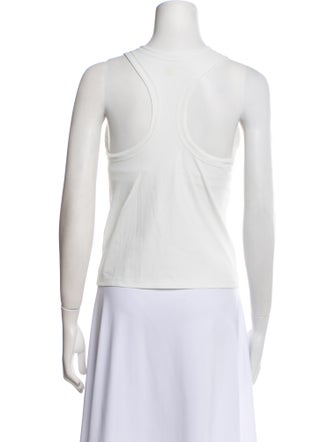 Tory Burch Scoop Neck Sleeveless Top