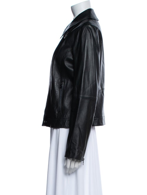 Tory Burch Leather Biker Jacket