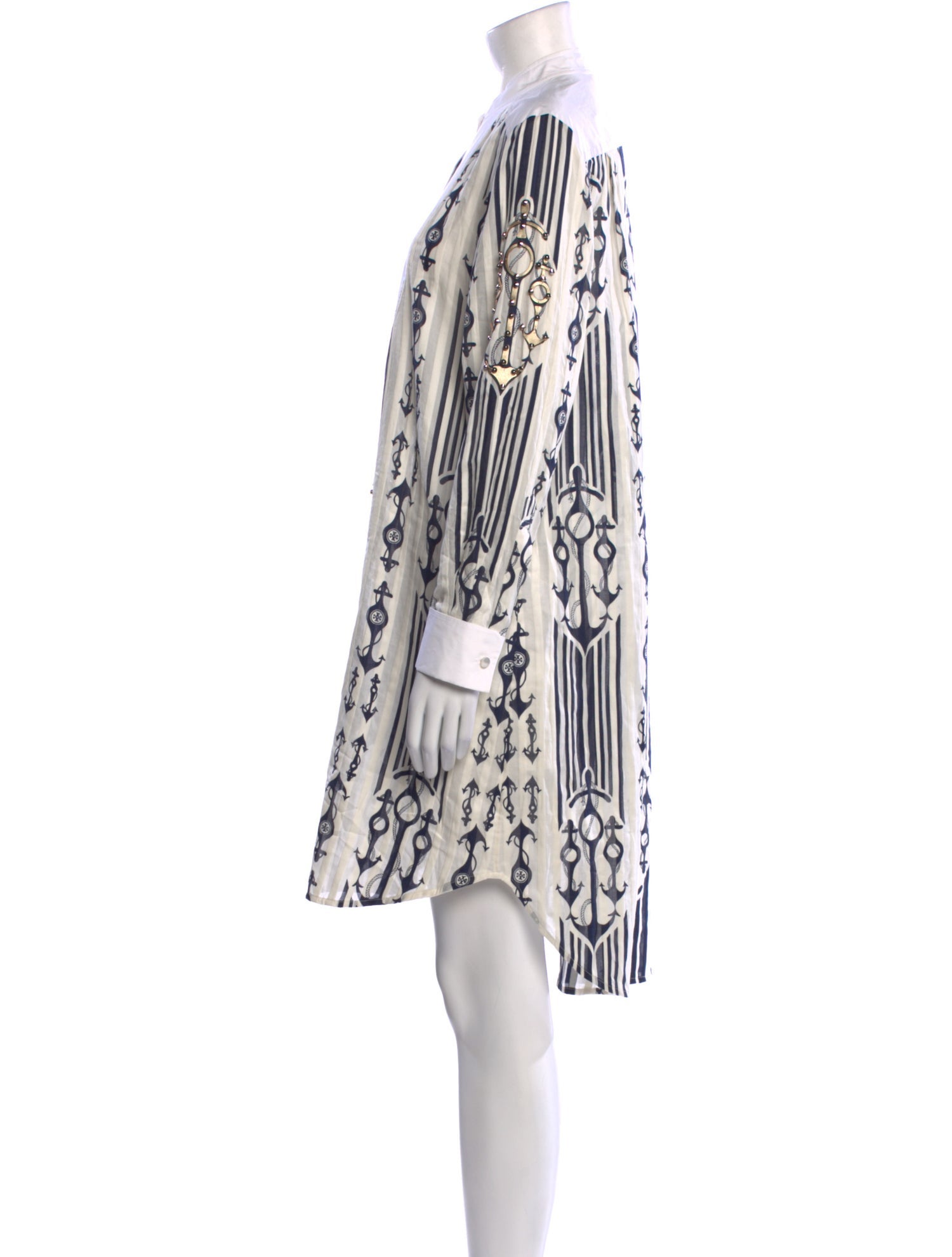 Tory Burch Printed Knee-Length Dress w/ Tags