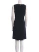 Tory Burch Square Neckline Knee-Length Dress
