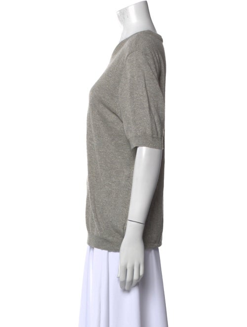 Tory Burch Crew Neck Short Sleeve T-Shirt