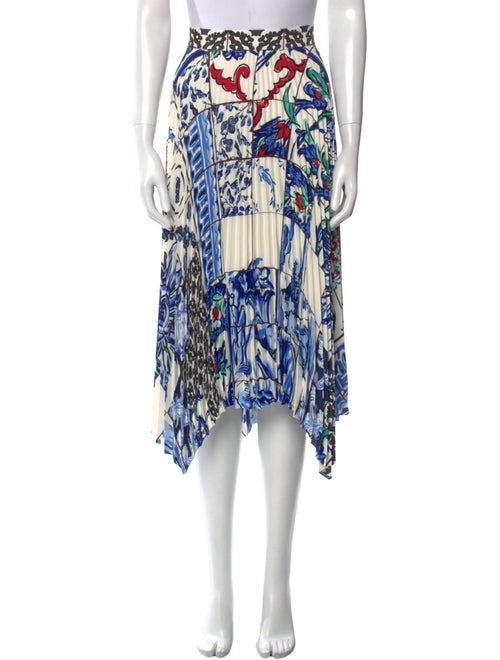 Tory Burch Printed Midi Length Skirt