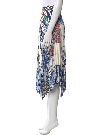 Tory Burch Printed Midi Length Skirt