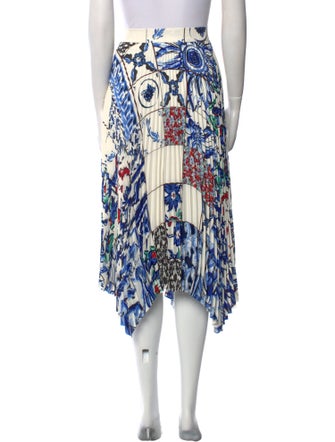 Tory Burch Printed Midi Length Skirt