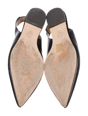 Tory Burch Leather Slingback Flats
