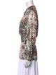 Tory Burch Silk Floral Print Blouse
