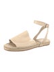 Tory Burch Leather Espadrilles
