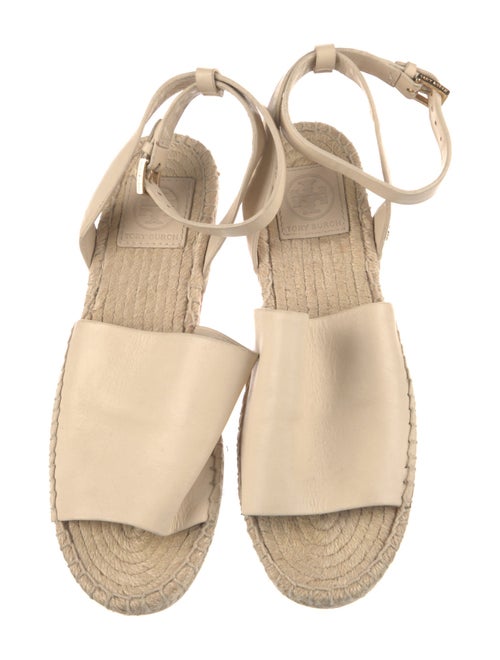 Tory Burch Leather Espadrilles