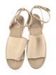 Tory Burch Leather Espadrilles